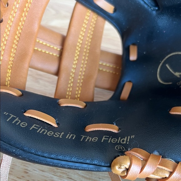 Rawlings Black and Brown Baseball Glove - Picture 7 of 15